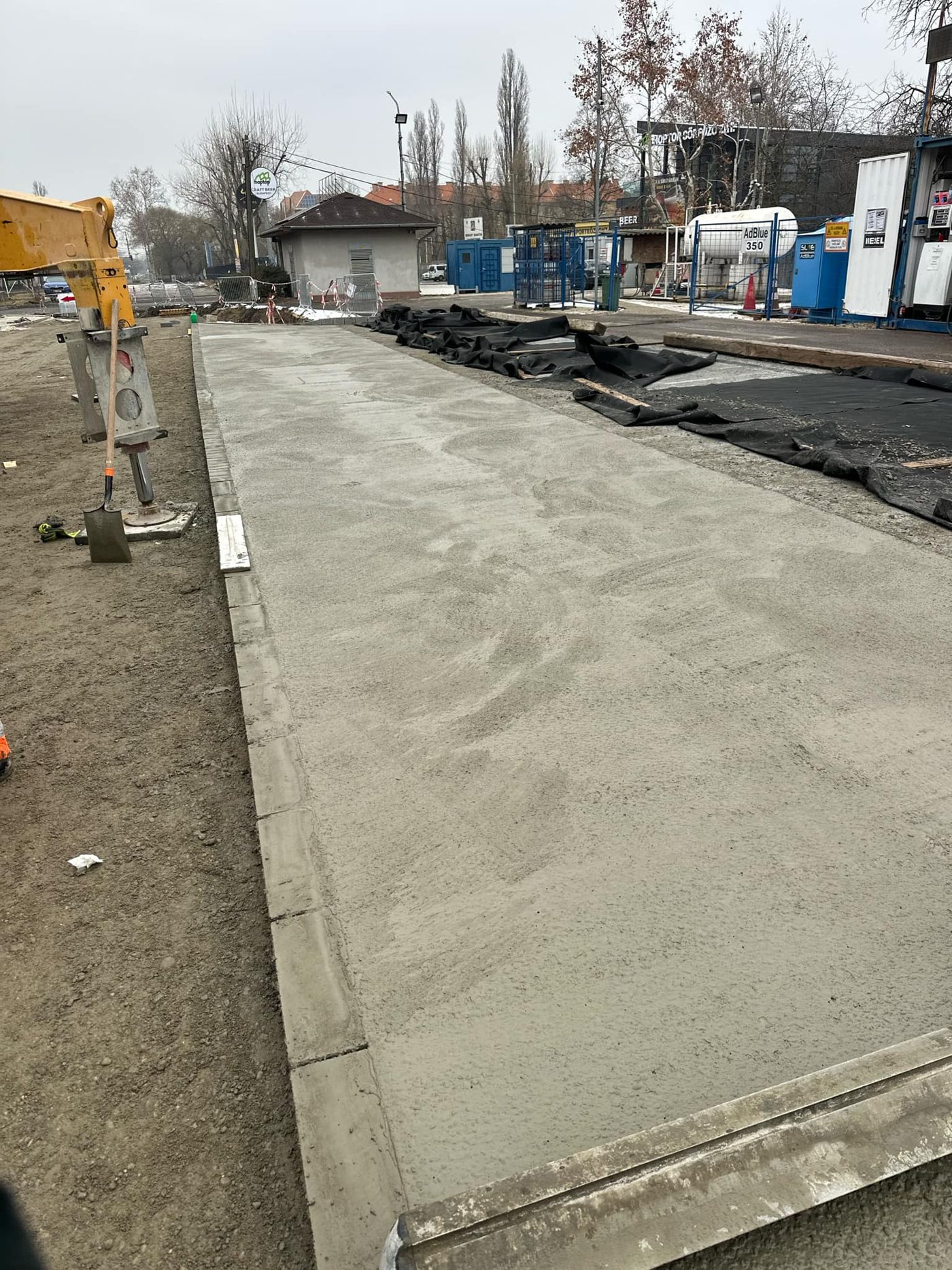 Beton öntőforma – térkövezés